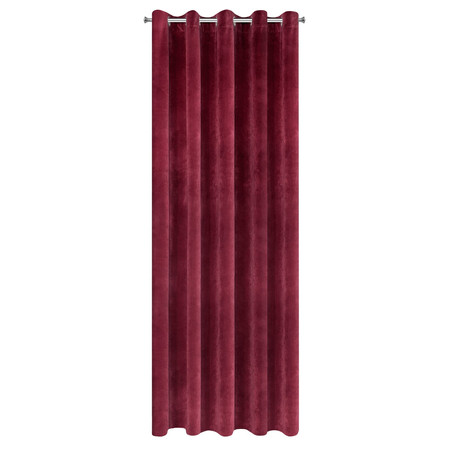 ZASŁONA GOTOWA VILLA 140 X 250 CM BORDOWY
