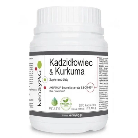 Kurkuma BCM-95® i Kadzidłowiec (270 kaps.)