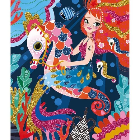 Janod Multizestaw kreatywny 11 dekoracji Tukan 7+