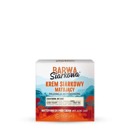 Siarkowa Sulphuric Mattifying Cream matujący krem siarkowy 50ml