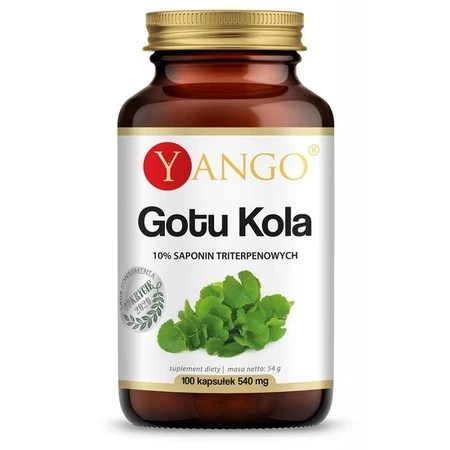 Gotu kola - ekstrakt 10% saponin triterpenowych