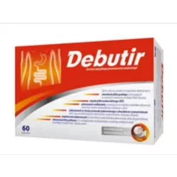 DEBUTIR maślan sodu 60 kaps.
