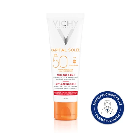 Vichy SPF 50 Krem przeciwstarzeniowy 50 ml