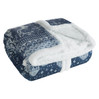 Koc Sherpa 150x200 skandynawski niebieski