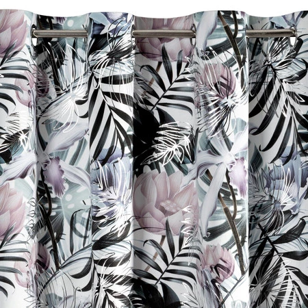 ZASŁONA GOTOWA MALIBU 140 X 250 CM BIAŁY