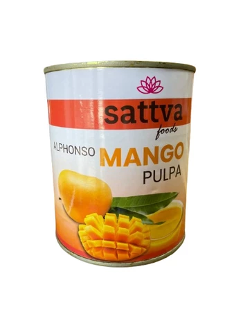 Zestaw 6x Sattva Pulpa mango alphonso 850 g