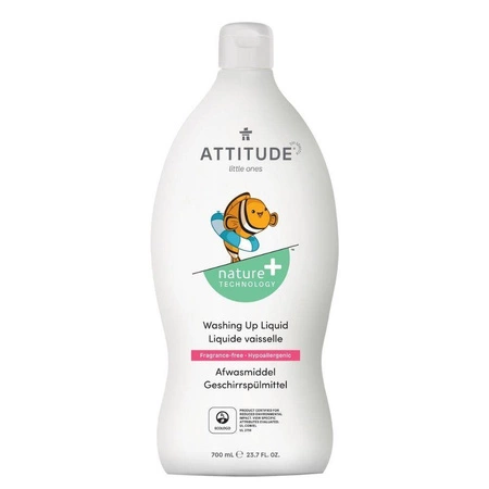 Attitude − Płyn do mycia butelek i akcesoriów dziecięcych - 700 ml