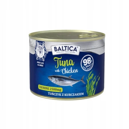 Baltica Excellent  tuńczyk z kurczakiem - karma mokra dla kota - 185g