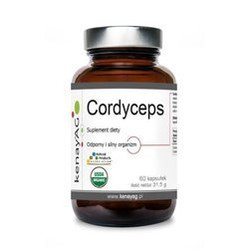 KENAY Cordyceps sinensis BIO na wsparcie układu odpornościowego, energii i witalności 60 kaps.