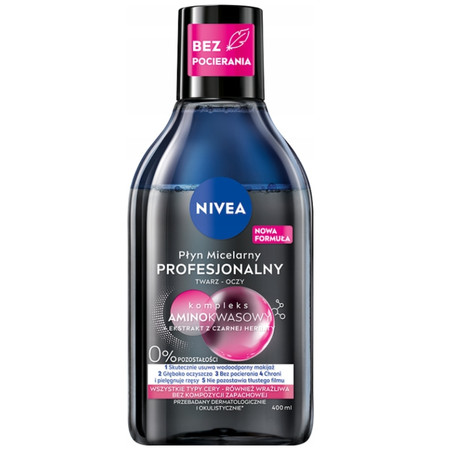 MicellAir Skin Breathe profesjonalny płyn micelarny - makijaż wodoodporny 400ml