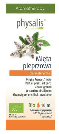 Physalis − Mięta pieprzowa, olejek eteryczny BIO − 10 ml