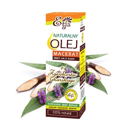 Etja, Olej MACERAT z Żywokostu Lekarskiego, 50 ml