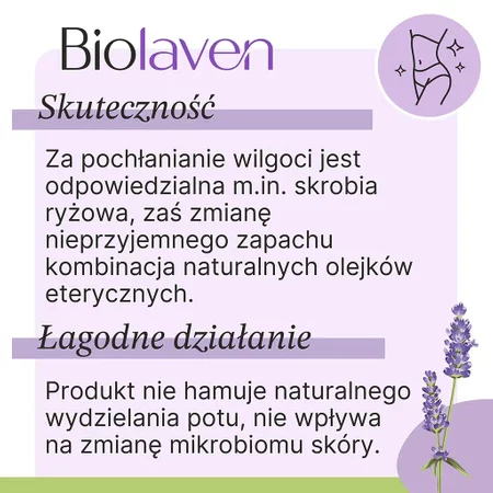 Biolaven - Naturalny dezodorant, 50 ml