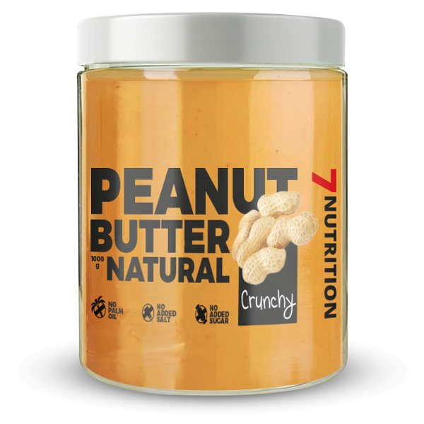 7NUTRITION PEANUT BUTTER CRUNCH masło orzechowe crunchy 1000g