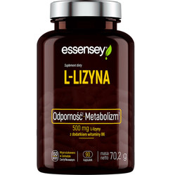 ESSENSEY L-Lizyna + Witamina B6 90 kaps.