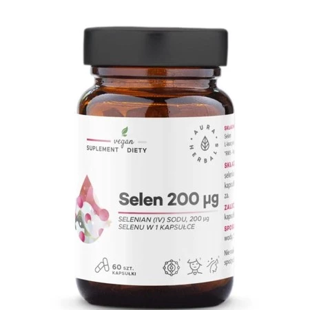 Aura Herbals Selen 200 selenian sodu