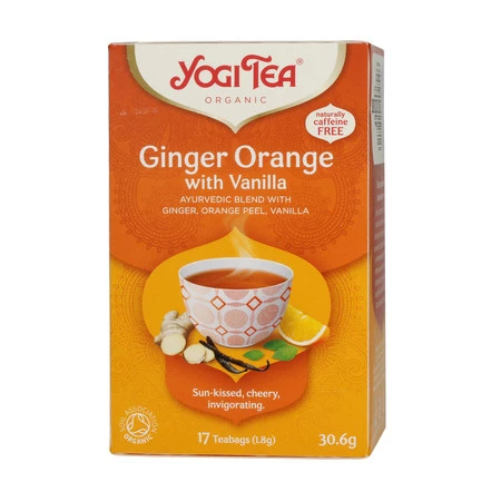 Yogi Tea Herbata Ginger Orange Bio 17X1,8G