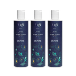 Zestaw: 3x Hagi Men− Naturalny żel do mycia dla mężczyzn Ahoj Kapitanie 300ml