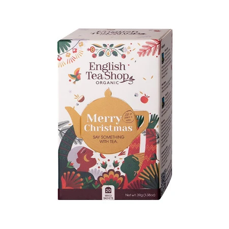 English Tea Shop, BIO Herbata Merry Christmas Say Something, możliwość wpisania dedykacji, 20 saszetek