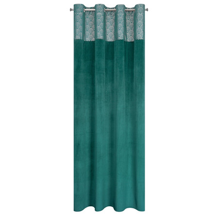 ZASŁONA GOTOWA D91 AGNES 140 X 250 CM TURKUSOWY