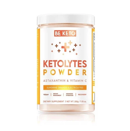 Be Keto Elektrolity w proszku Słoneczna Pomarańcza 200g