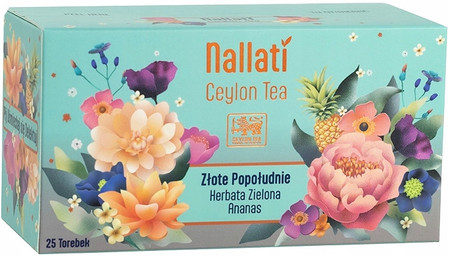 Nallati Cejlońska Herbata Złote popołudnie 25 torebek