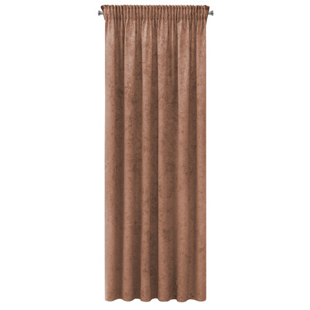 ZASŁONA GOTOWA ANISA NA TAŚMIE 140 X 270 CM CIEMNORÓŻOWY