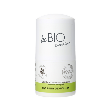 beBIO deo roll-on Bambus i trawa cytrynowa 50ml