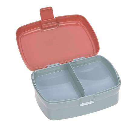 Lassig Zestaw śniadaniowy na lunch Lunchbox + Tritanowa butelka - bidon 460 ml About Friends Lis