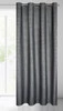 ZASŁONA GOTOWA DARCY 140 X 250 CM CZARNY