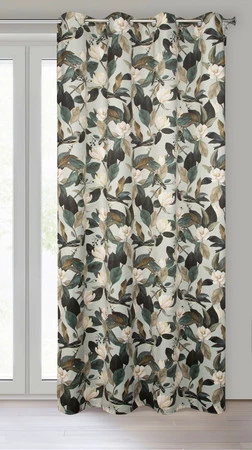 ZASŁONA GOTOWA ELENI 140 X 250 CM OLIWKOWY