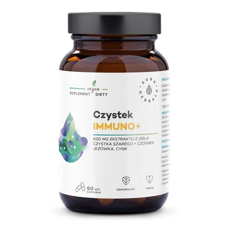 Aura Herbals Czystek Immuno+ 60 kap