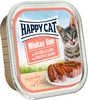 HAPPY CAT DUO Geflugel Lachs Kurczak Łosoś pasztet 100g