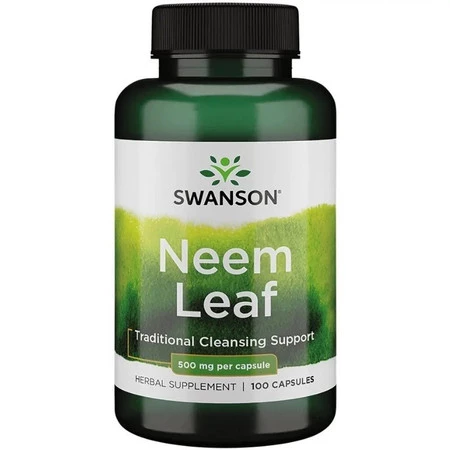 SWANSON Neem Leaf 500 mg - Miodla Indyjska (100 kaps.)