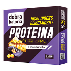 Mini batoniki PROTEINA IG36 z MCT o smaku banoffee 102g