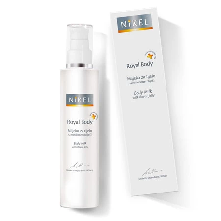 NIKEL, Mleczko do ciała z Mleczkiem Pszczelim wspomagające gojenie się podrażnień, 200ml