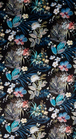 ZASŁONA GOTOWA ALANI 140 X 270 CM CZARNY