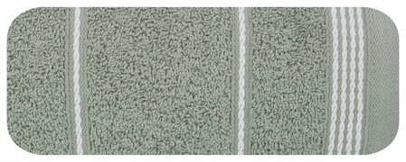 Ręcznik Mira (06), 50 x 90 cm, Stalowy
