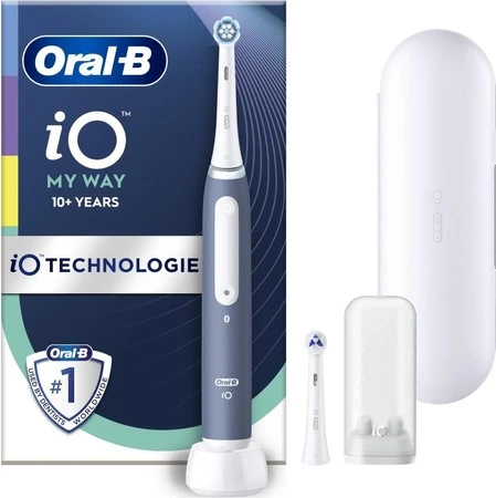 ORAL-B BRAUN SZCZOTECZKA ELEKTRYCZNA iO SERIES MY WAY 10+ Years BLUE iOG4k.ZN6.1DK (4 programy, 2 końcówki, 1 etui)