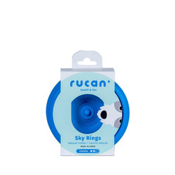 RUCAN SKY RINGS - dysk i 2 szt. ringo 13 - zestaw zabawek dla psa