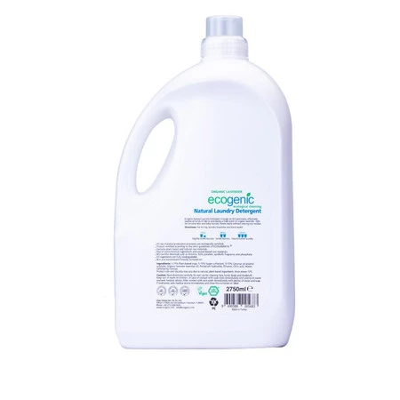 Ecogenic, Hipoalergiczny płyn do prania, Lawenda, 2750 ml