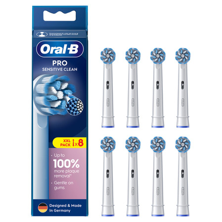 ORAL-B BRAUN KOŃCÓWKI EB60-8 SENSITIVE CLEAN