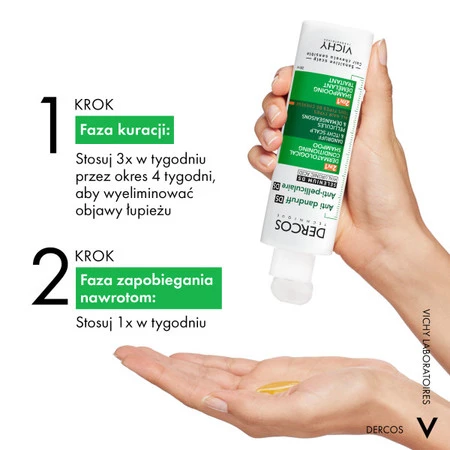 Vichy Dercos szampon przeciwłupieżowy z odżywką 2w1 200ml