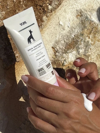 Yope - Naprawczo-kojący krem-opatrunek do rąk Creamy Peach 50ml