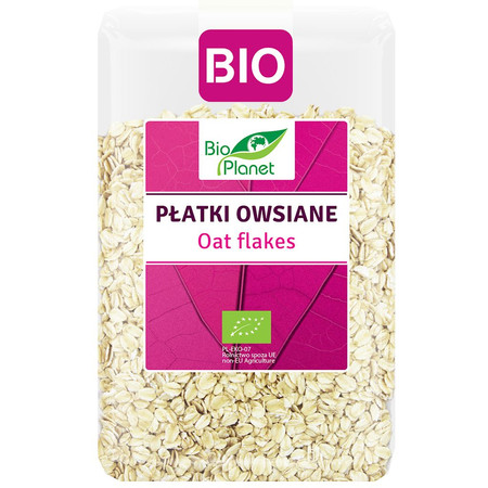 Bio Planet Płatki owsiane BIO 1 kg