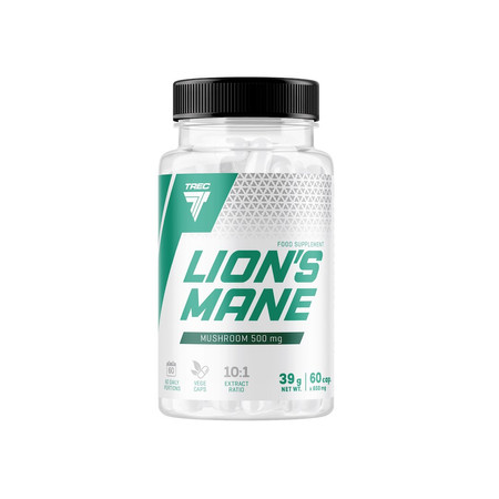 Trec LION'S MANE 500mg Soplówka Jeżowata 60 kaps.