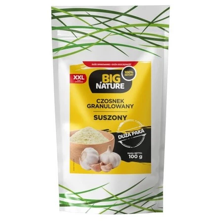 Big Nature Czosnek Granulowany 100 g