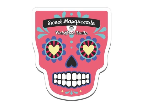 Sweet Masquarade Pink & Red Fruits Sheet Mask rewitalizująco-rozświetlająca maseczka w płachcie 23ml