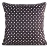 Poszewka Wiosna 45 x 45 cm, Czarny