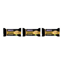 Zestaw: 3x SEZAMKI KLASYCZNE BIO 27 g - NATURAVENA